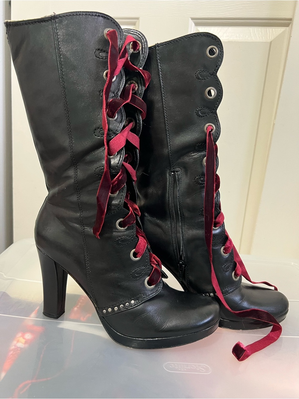 Charles by Charles David "Valiant" Victorian Granny boot